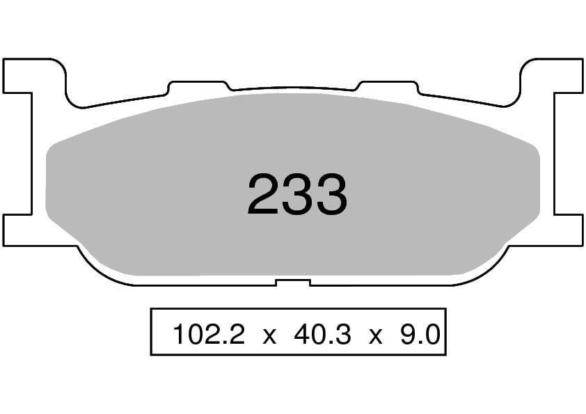 Trofeo Organik Fren Balatası