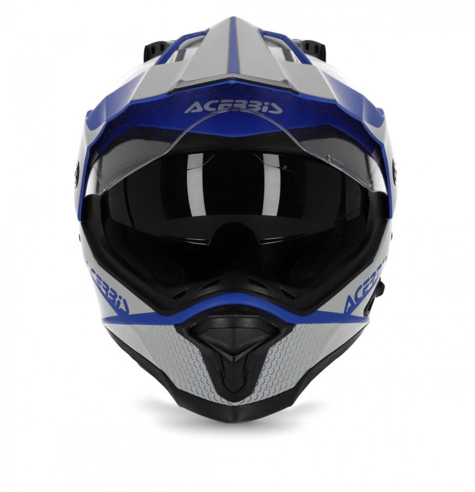 Acerbis Reactıve Graffıx Kask Gri Mavi