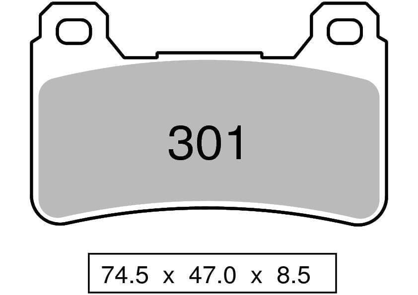 Kawasaki ER-6n (07-) Sinterli Ön Fren Balatası