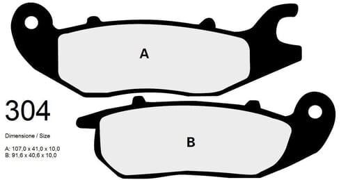 Kawasaki ZX-6R (09-12) Ön Fren Balatası