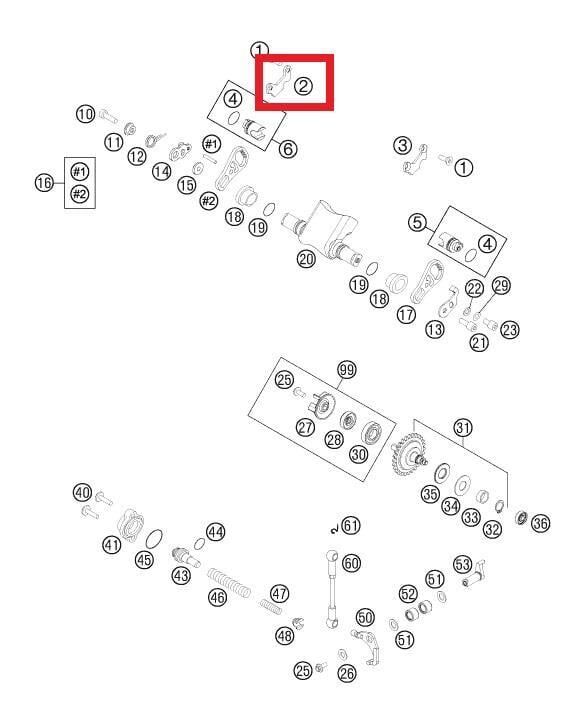 Retaınıng Plate Ktm Orj Yp A7-2