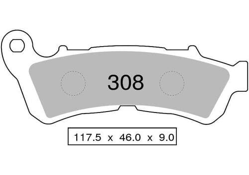 Suzuki GSX-R 750 (08-10) Ön Fren Balatası