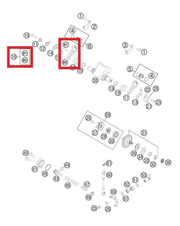 Gear Segment Rıght Ktm Orj Yp A7-2