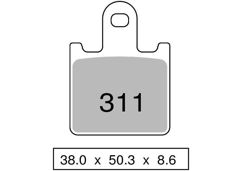 Trofeo Sinterli Fren Balatası