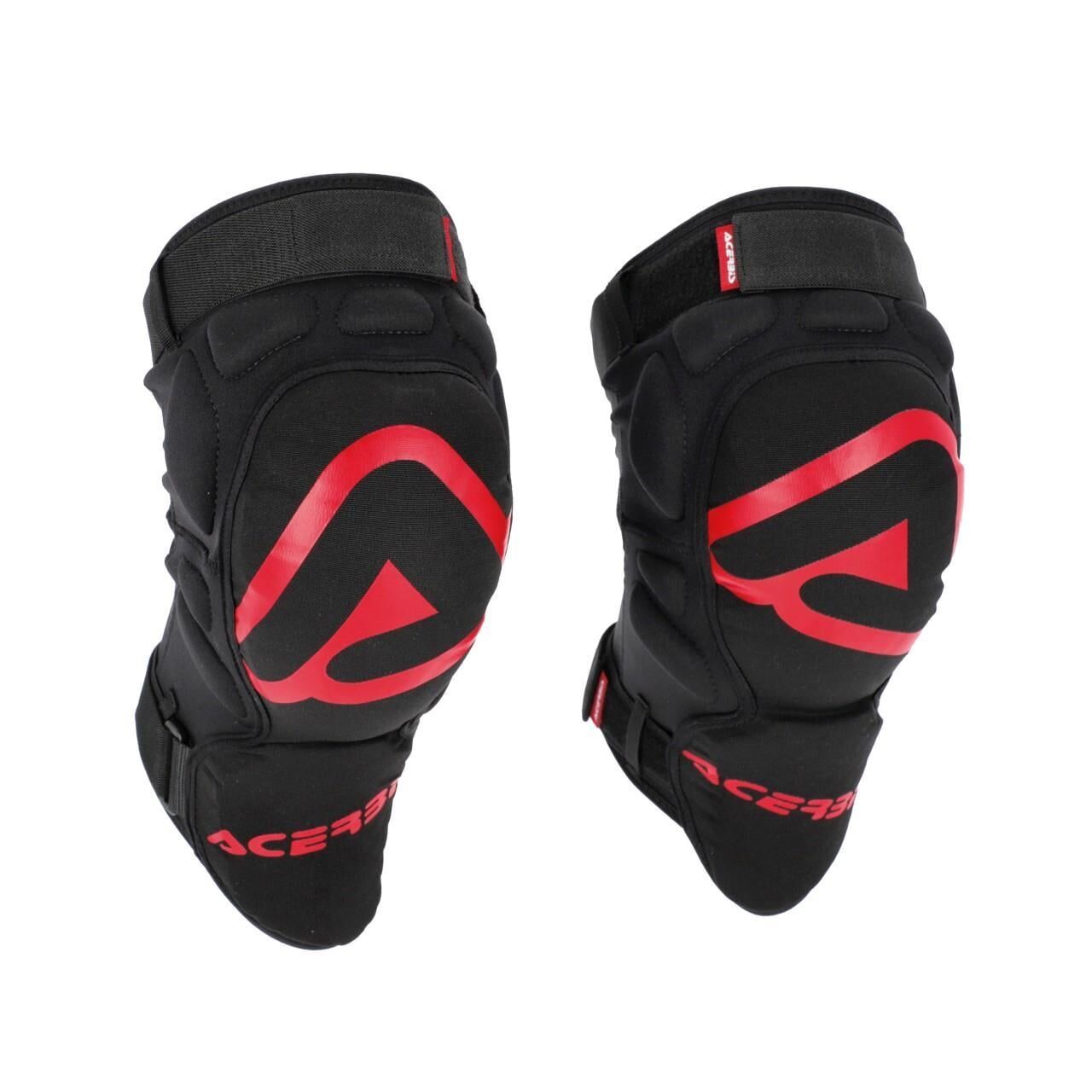 Acerbis X-Knee Soft Dizlik Siyah Kırmızı