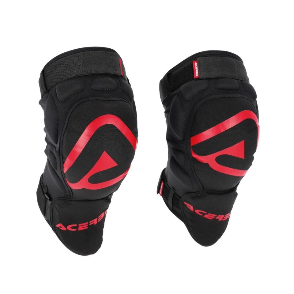 Acerbis X-Knee Soft Dizlik Siyah Kırmızı