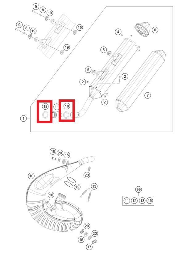 Hose Sprıng Ktm Orj Yp