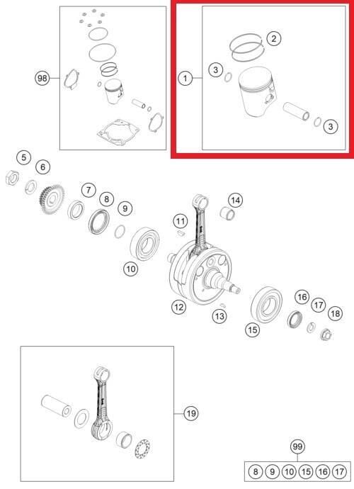 Pısnton Cpl Iı Ktm Orj Yp