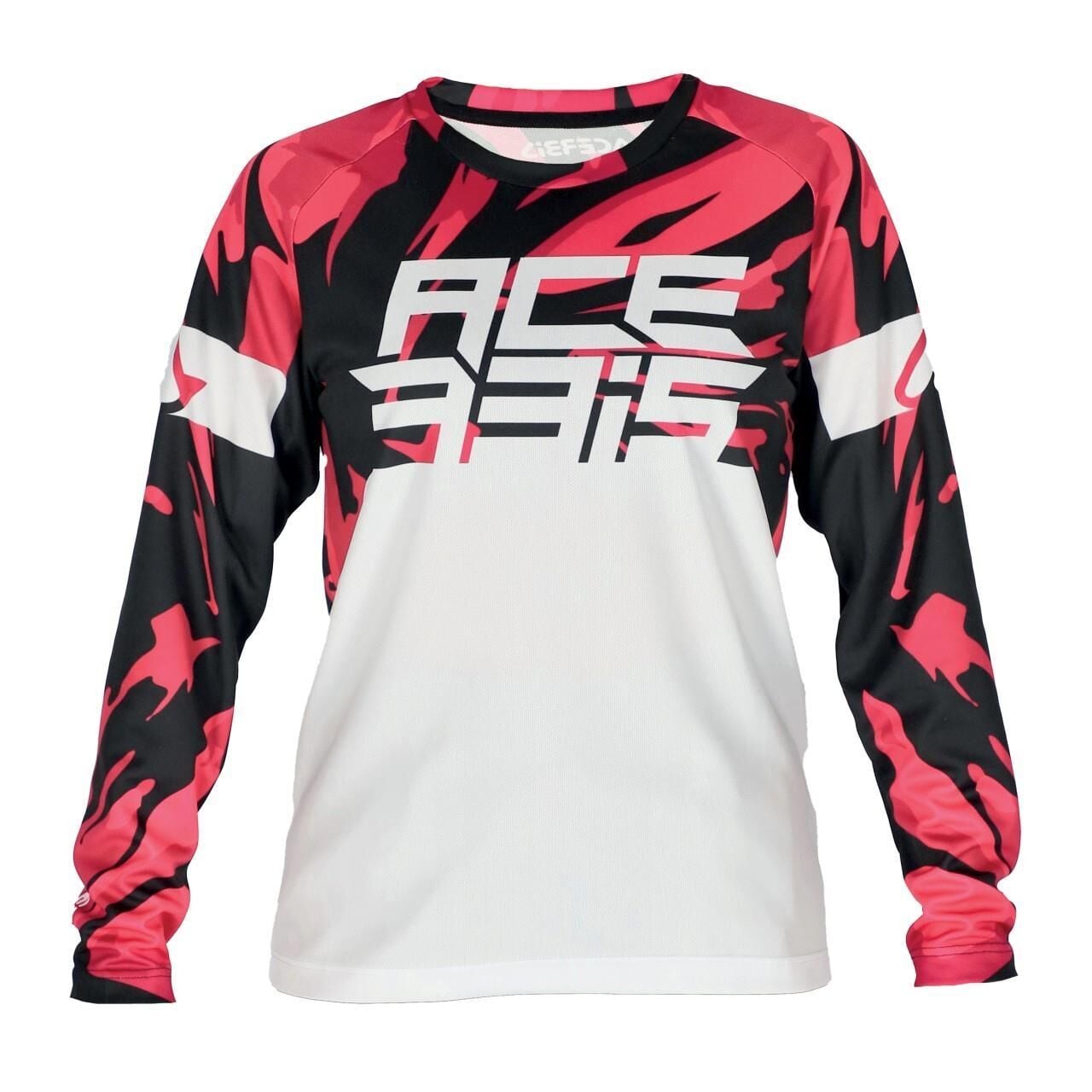 Acerbis Mx J-Kıd Four Çocuk Jersey Beyaz Mor