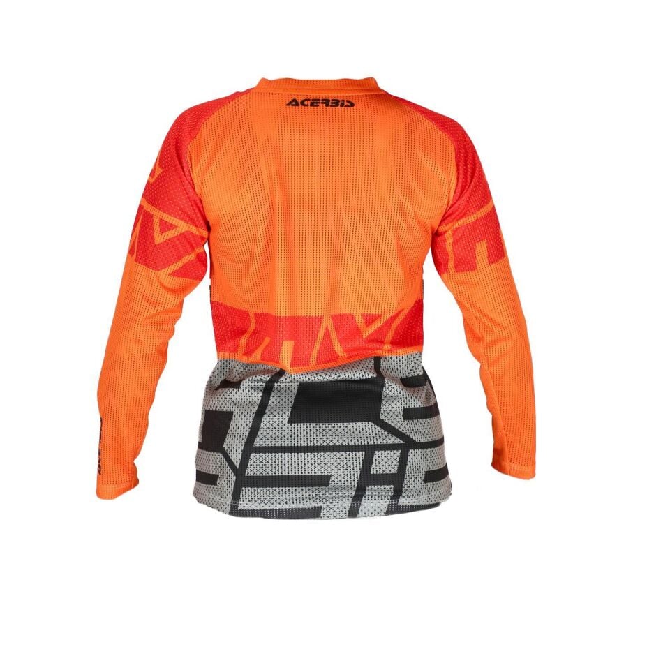 Acerbis MX J-wındy Çocuk Jersey Turuncu Beyaz