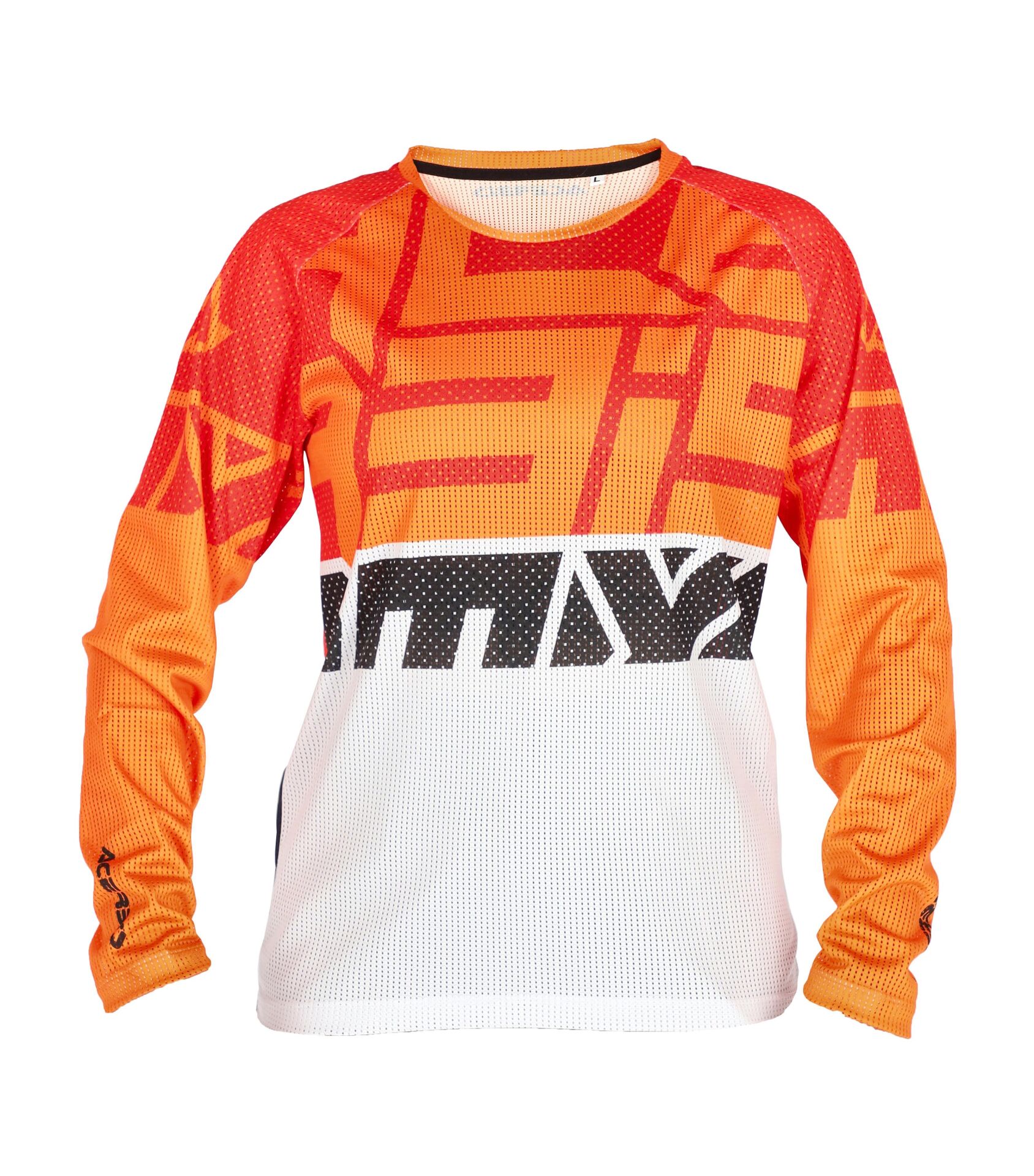 Acerbis MX J-wındy Çocuk Jersey Turuncu Beyaz
