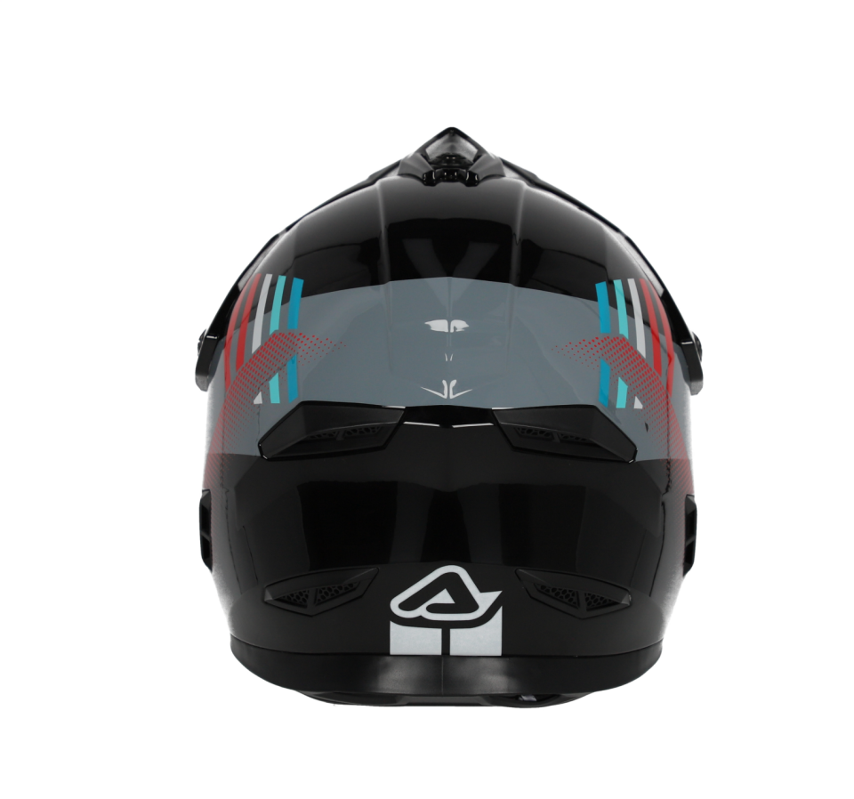 Acerbis Rıder Çocuk Kask Siyah Kırmızı