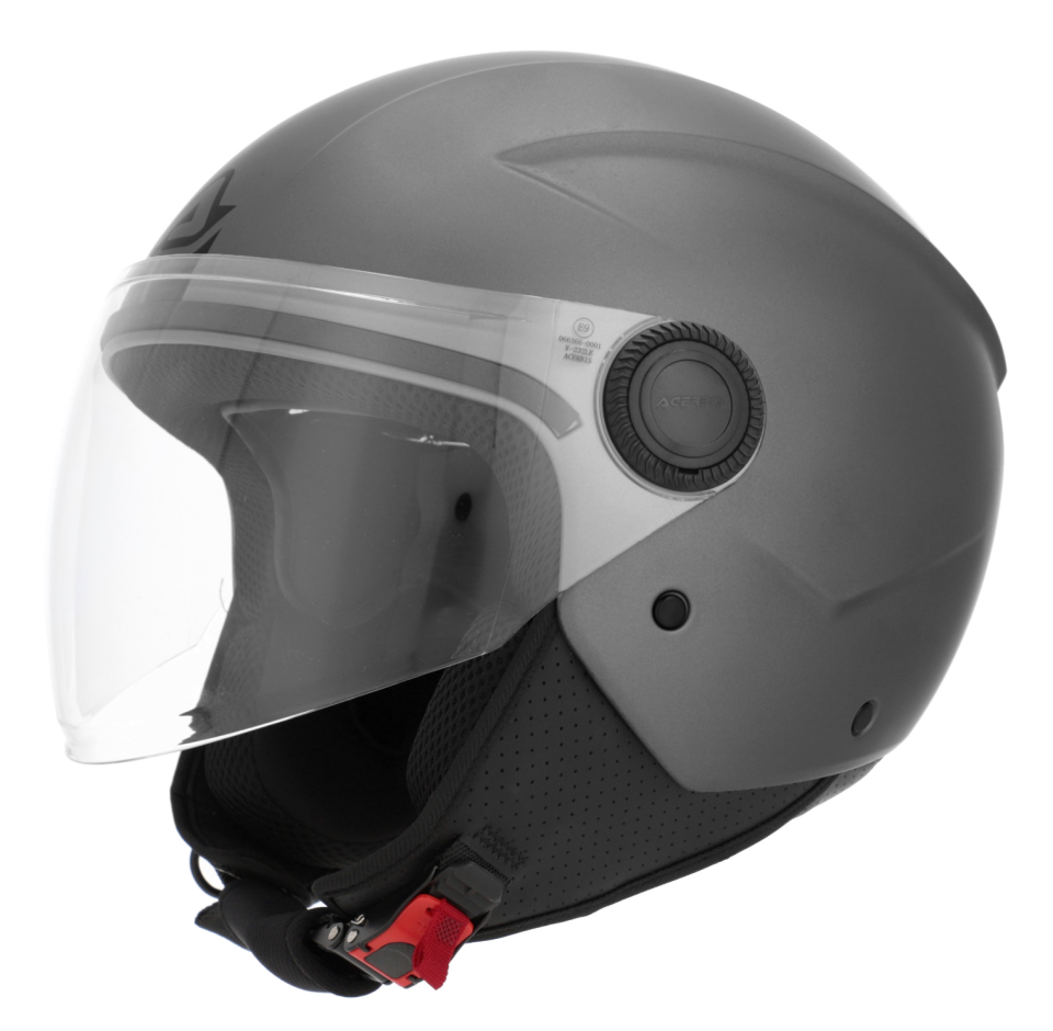 Acerbis Jet Brezza Metalik Kask Gri