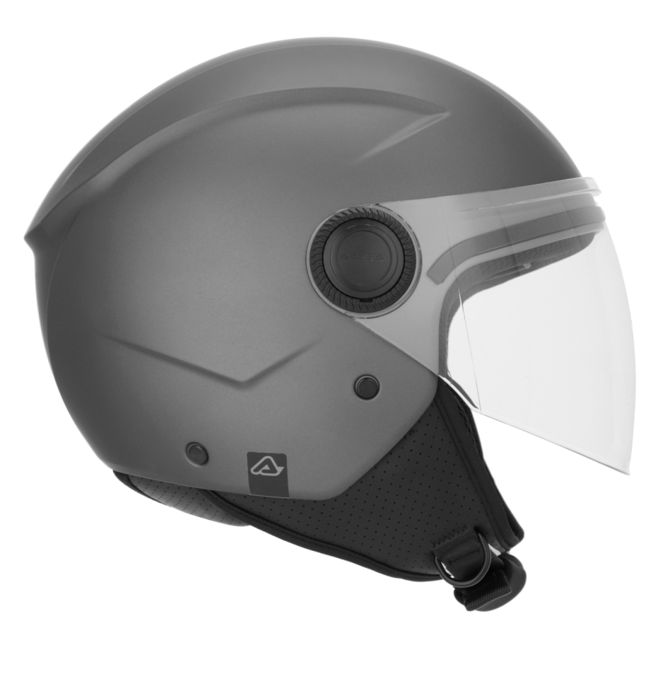 Acerbis Jet Brezza Metalik Kask Gri