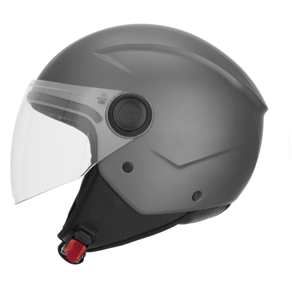 Acerbis Jet Brezza Metalik Kask Gri