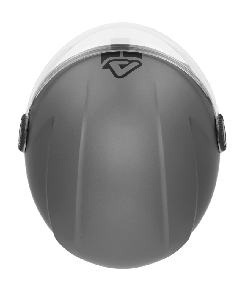 Acerbis Jet Brezza Metalik Kask Gri