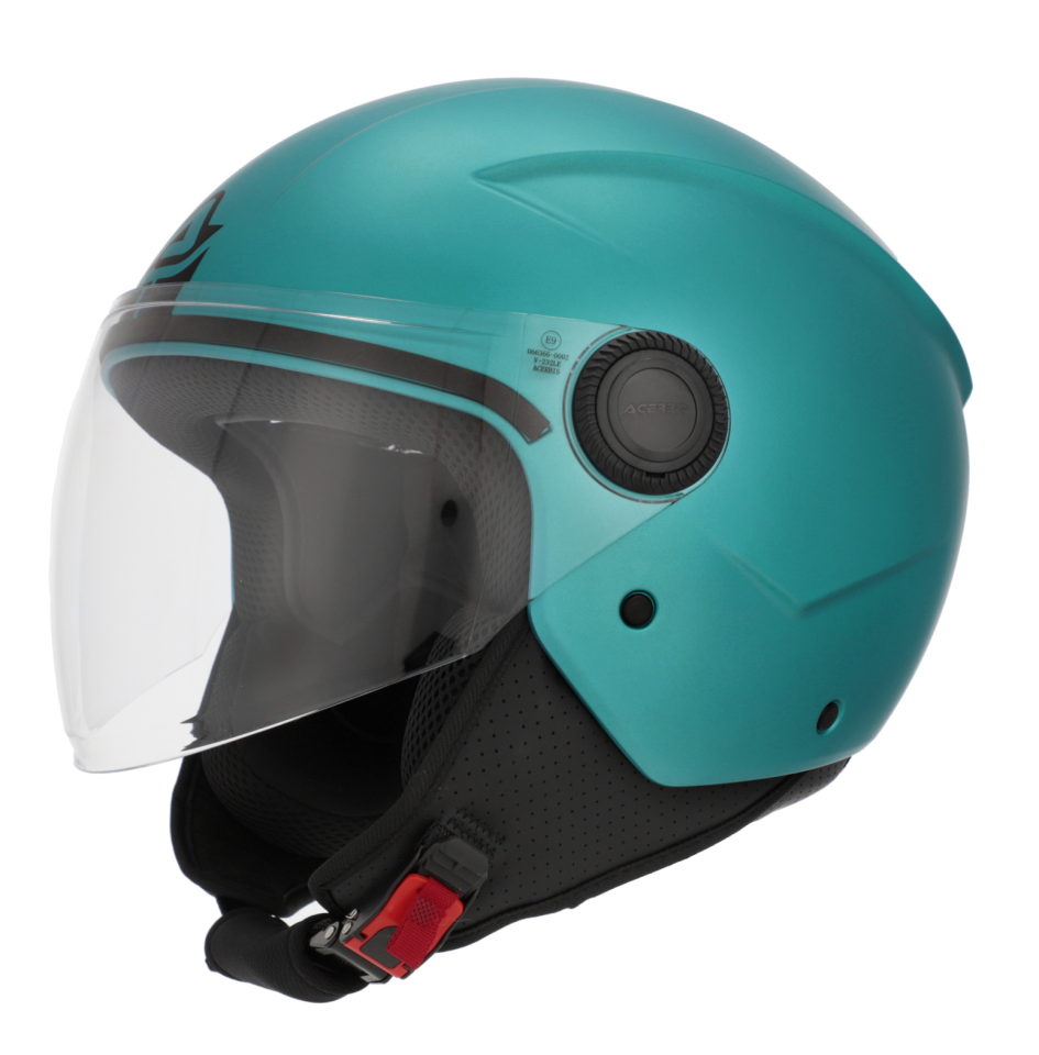 Acerbis Jet Brezza Metalik Kask Turkuaz