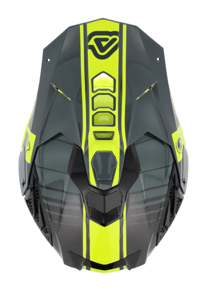 Acerbis Airstrike-C Kask Siyah Sarı