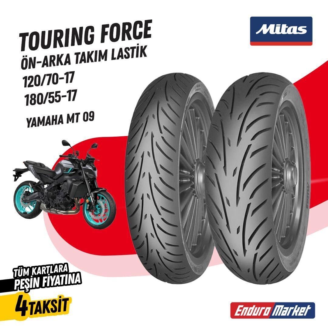 Yamaha Mt9 Mitas Tourıng Force Takım 120/70-17 - 180/55-17 Set