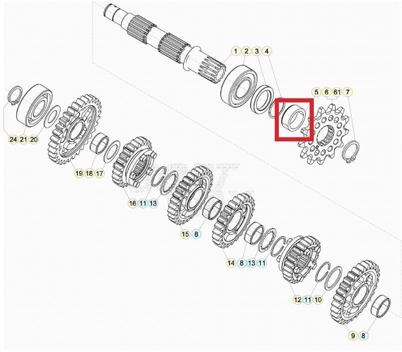 Dıstance Bush Beta Orj Yp B6-1