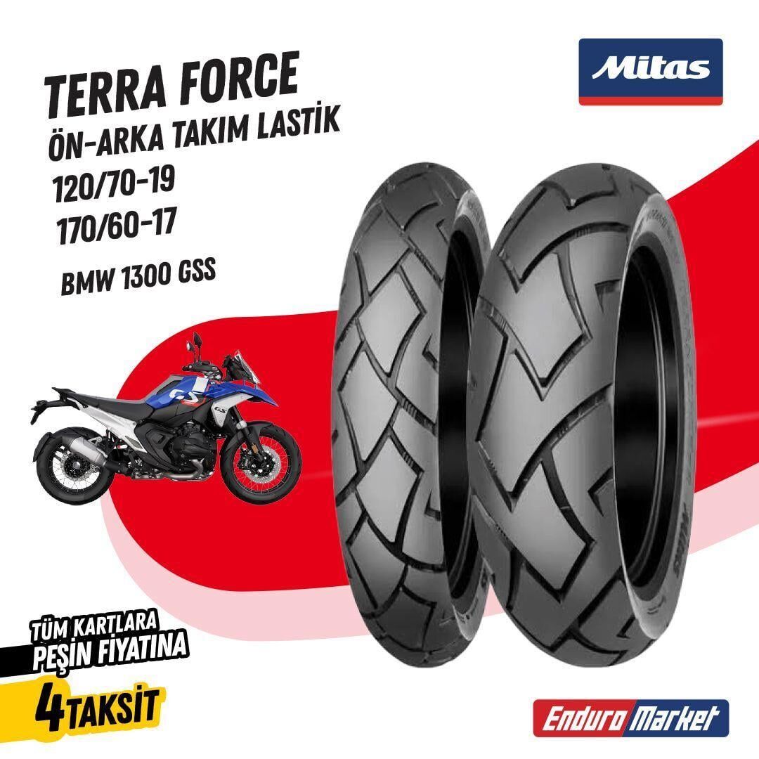 Bmw R 1300  Gs Mitas Terra Force Lastik Takımı