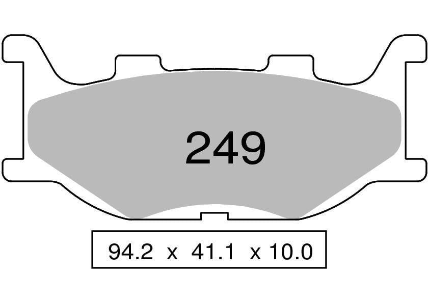 Nıssın Ns Yarı Metalik Fren Balatası