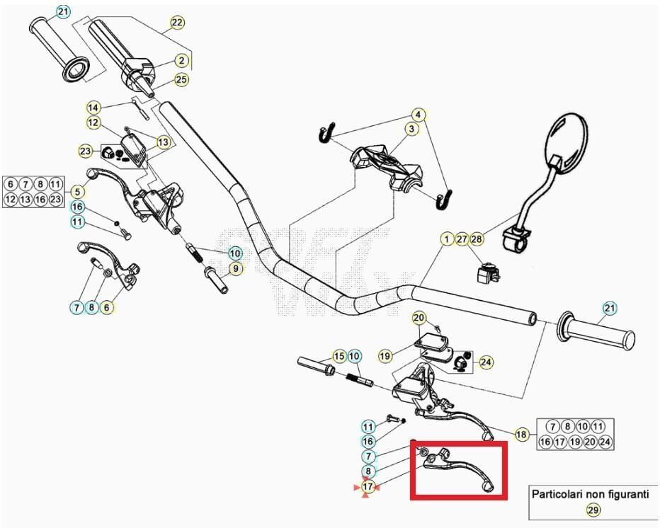 Clutch Lever Beta Orj Yp
