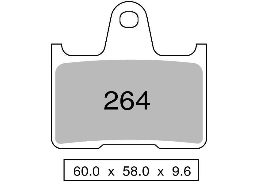 Nıssın Ns Yarı Metalik Fren Balatası