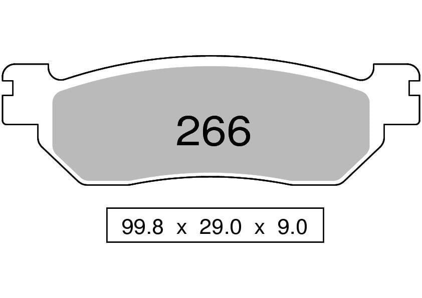 Nıssın Ss Yarı Metalik Fren Balatası