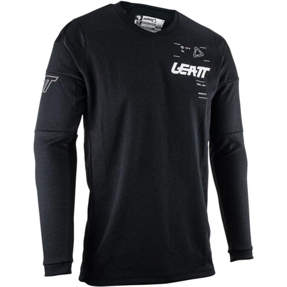 Leatt 4.5 Wınd Block Jersey Black