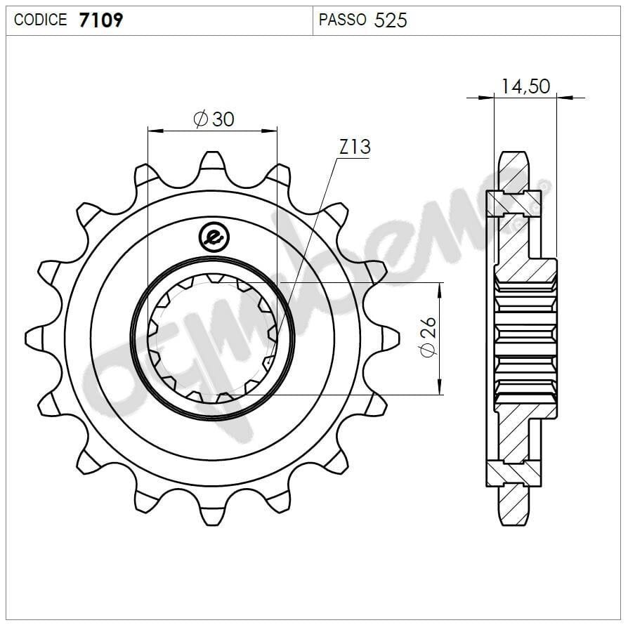 Honda Ognıbene Ön Dişli 15T