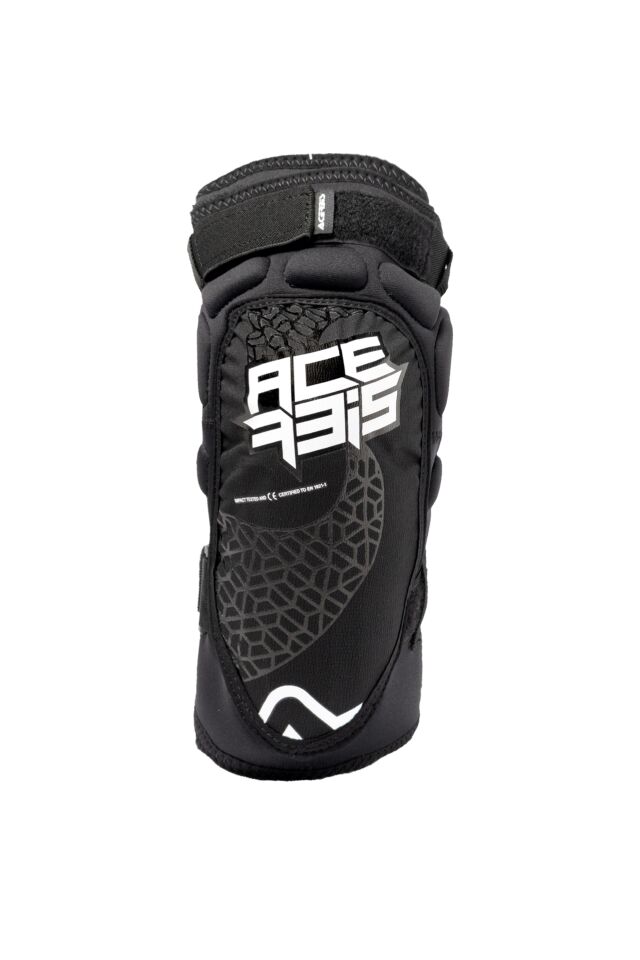 Acerbis X-Knee Soft Çocuk Dizlik Siyah Beyaz
