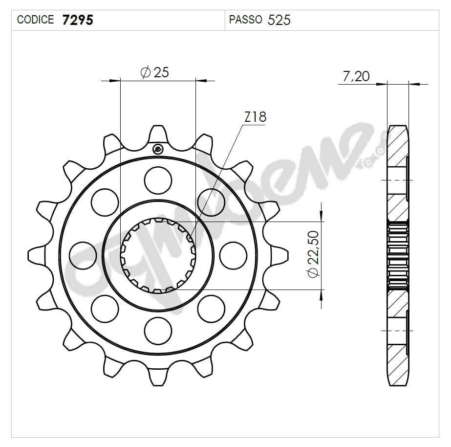Trıumph 1200 Ognıbene Ön Dişli 16T