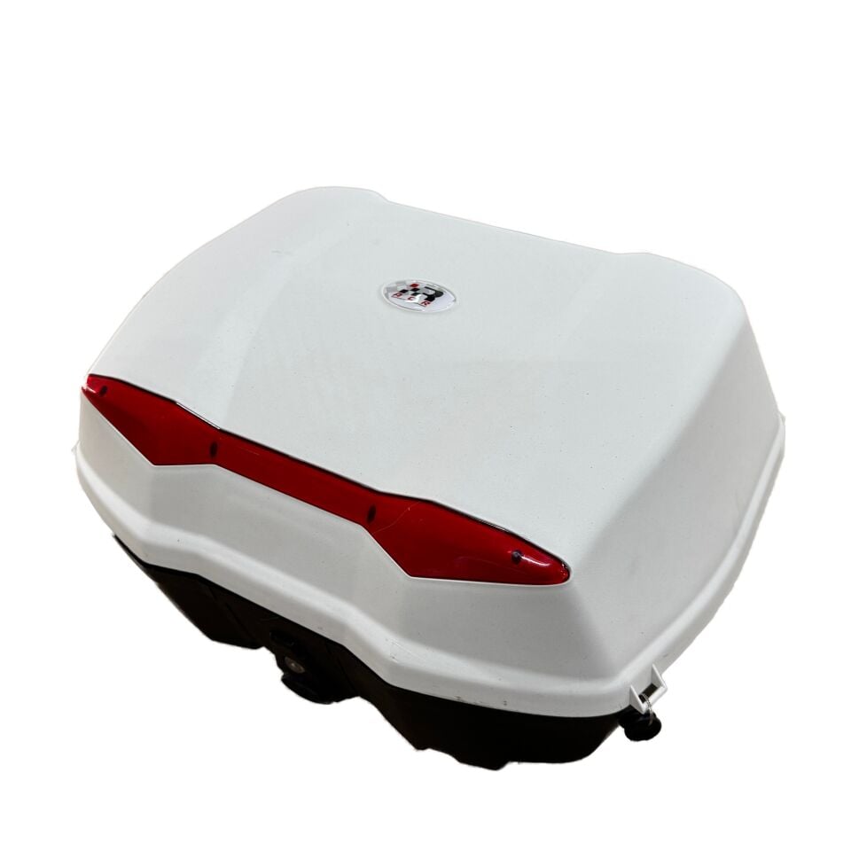 Universal 52 LT Motosiklet Çantası Beyaz