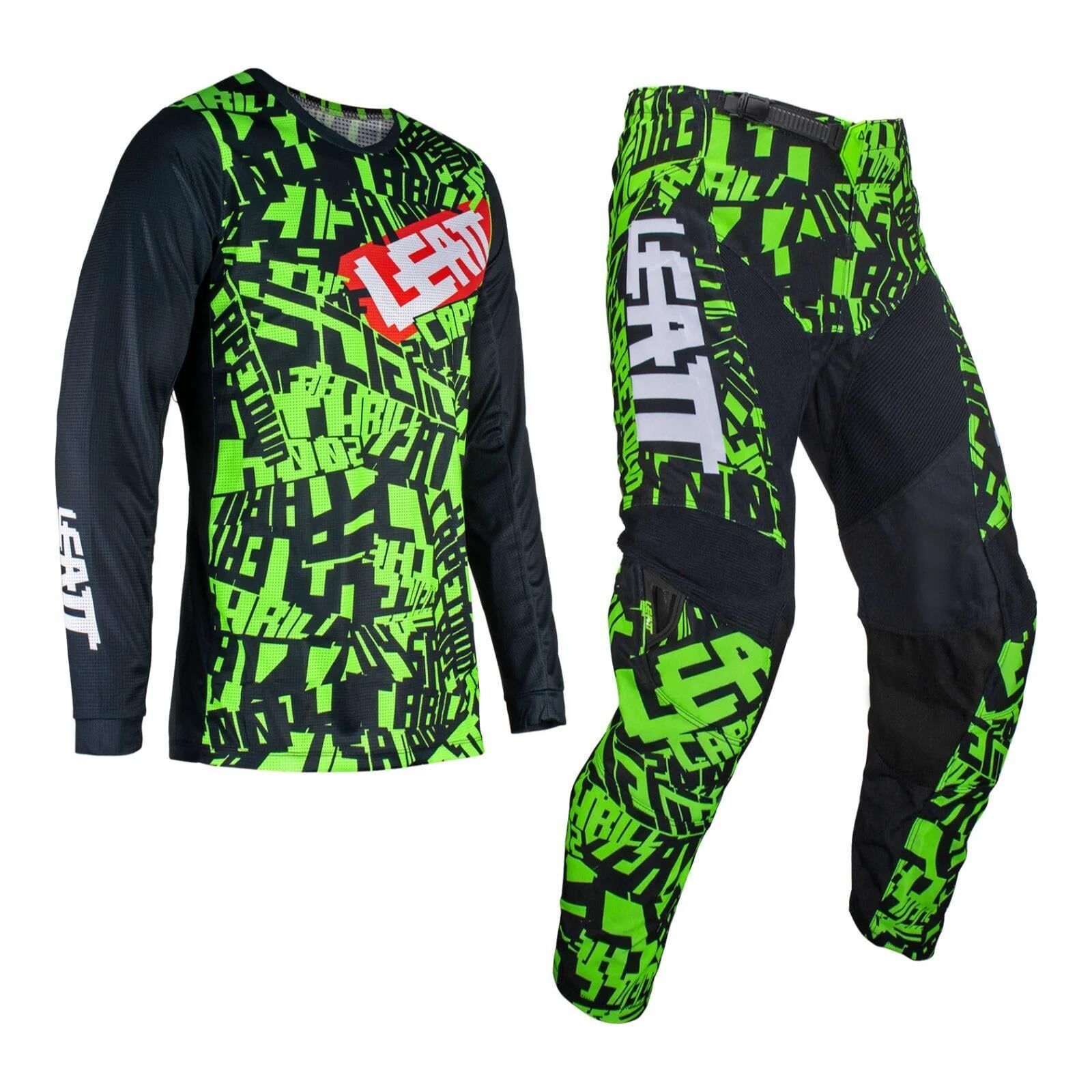 Leatt 3.5 Jersey Pantolon Takımı Yeşil