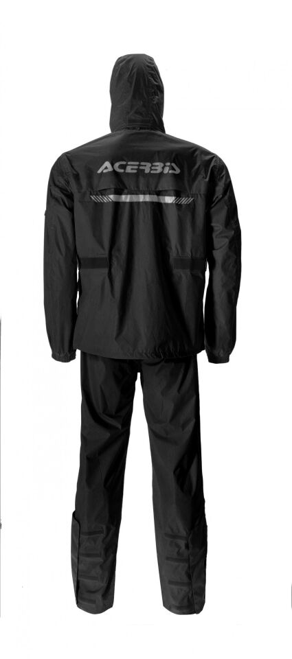 Acerbis X-Thunder Yağmurluk Takım Siyah