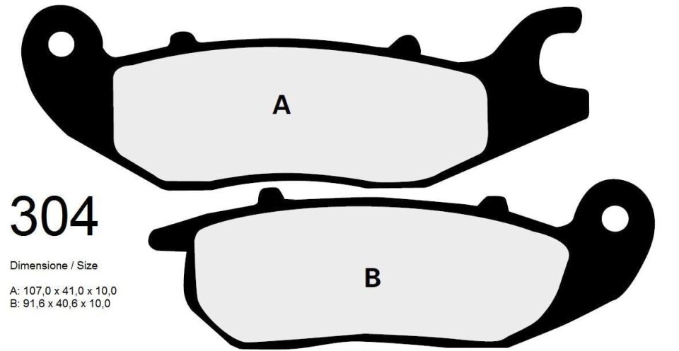 Nıssın Ns Yarı Metalik Fren Balatası
