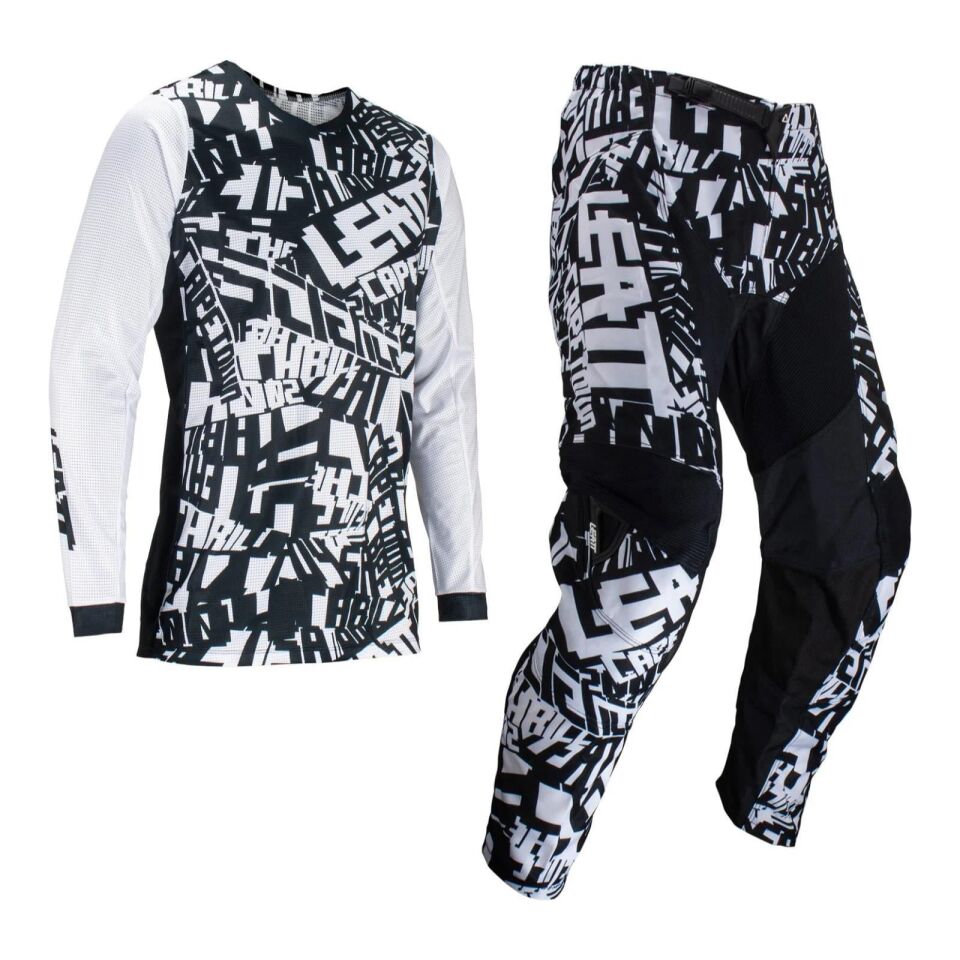 Leatt 3.5 Jersey Pantolon Takımı Beyaz