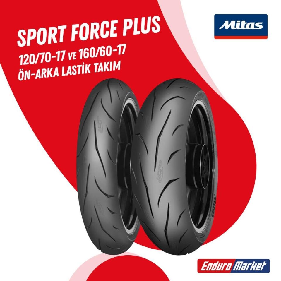 Honda Integra 750 Mitas Sport Force + Lastik Takımı