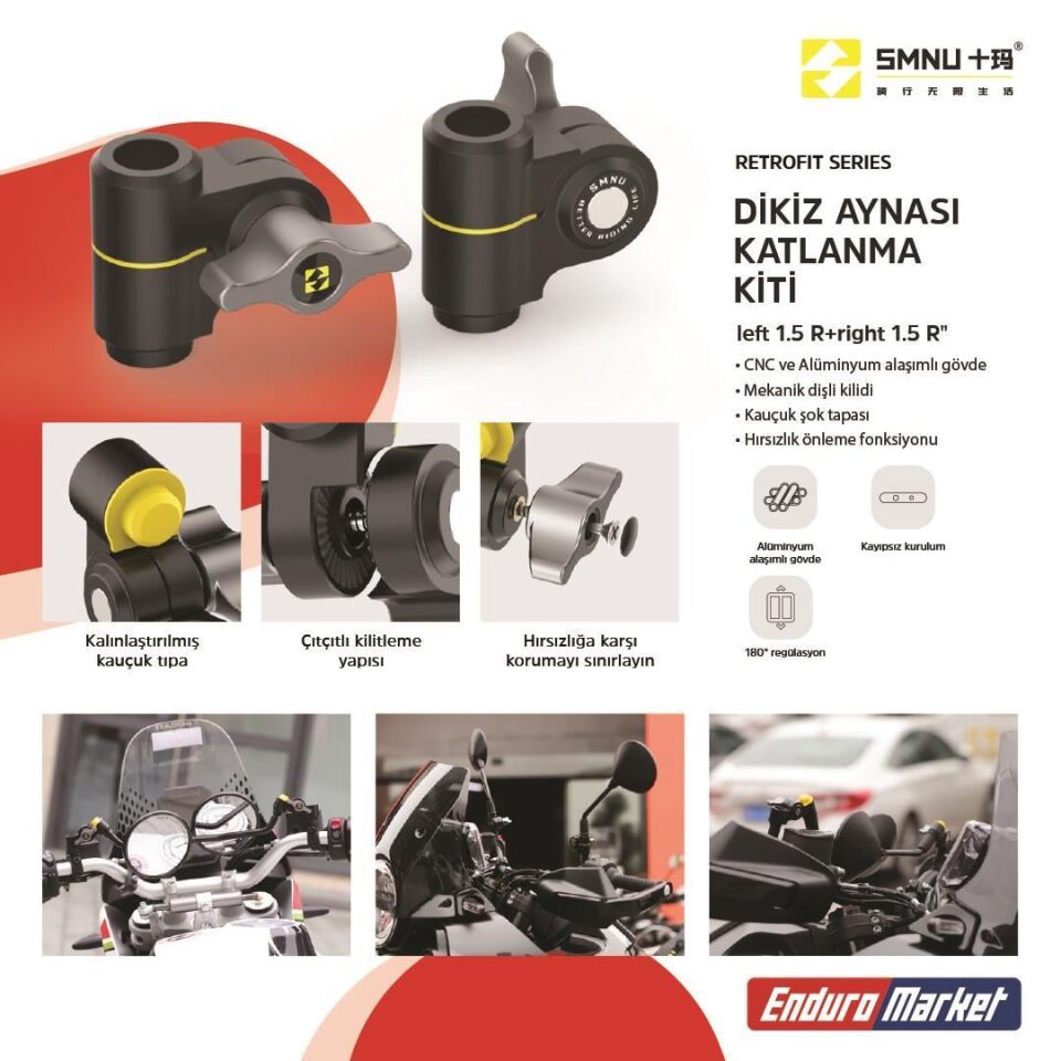 Smnu Dikiz Aynası Katlanma Kiti R