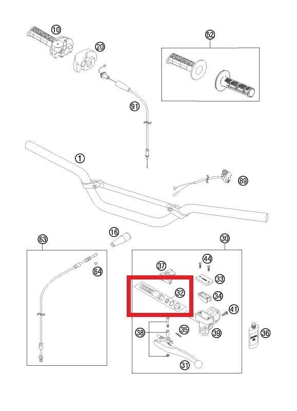 Rep Satz Kolben 9Mm Rac 04 Ktm Orj Yp