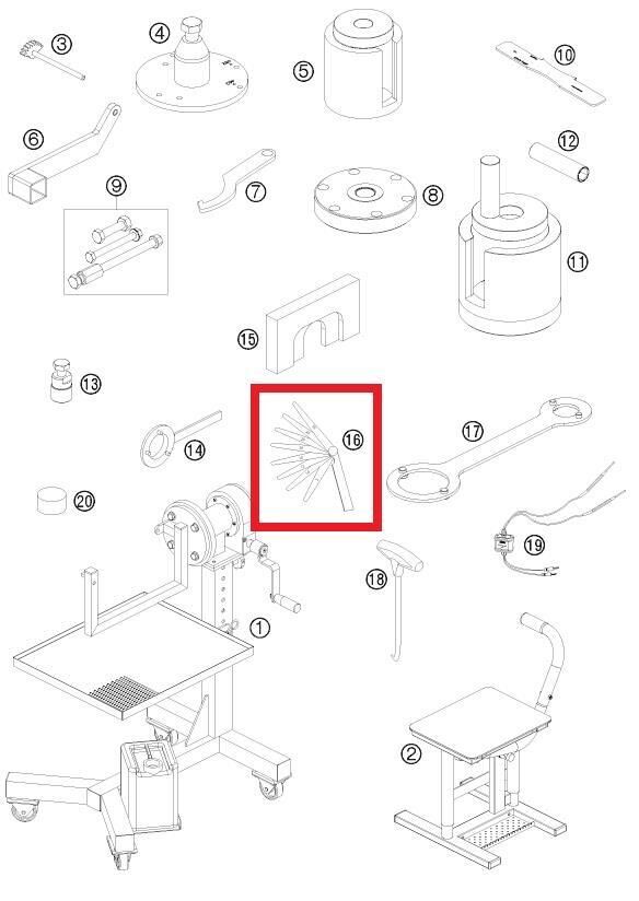 Feeler Gauges Ktm Orj Yp A2-1