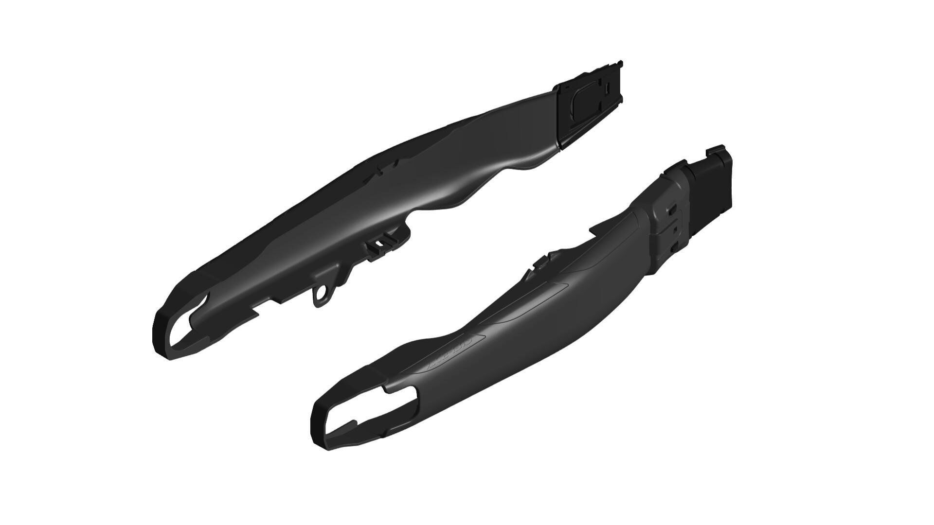 Acerbis Beta 20-22 Maşa Koruma Siyah