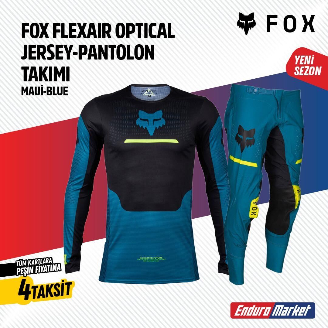 Fox Siyah Turkuaz Jersey Pantolon Takımı