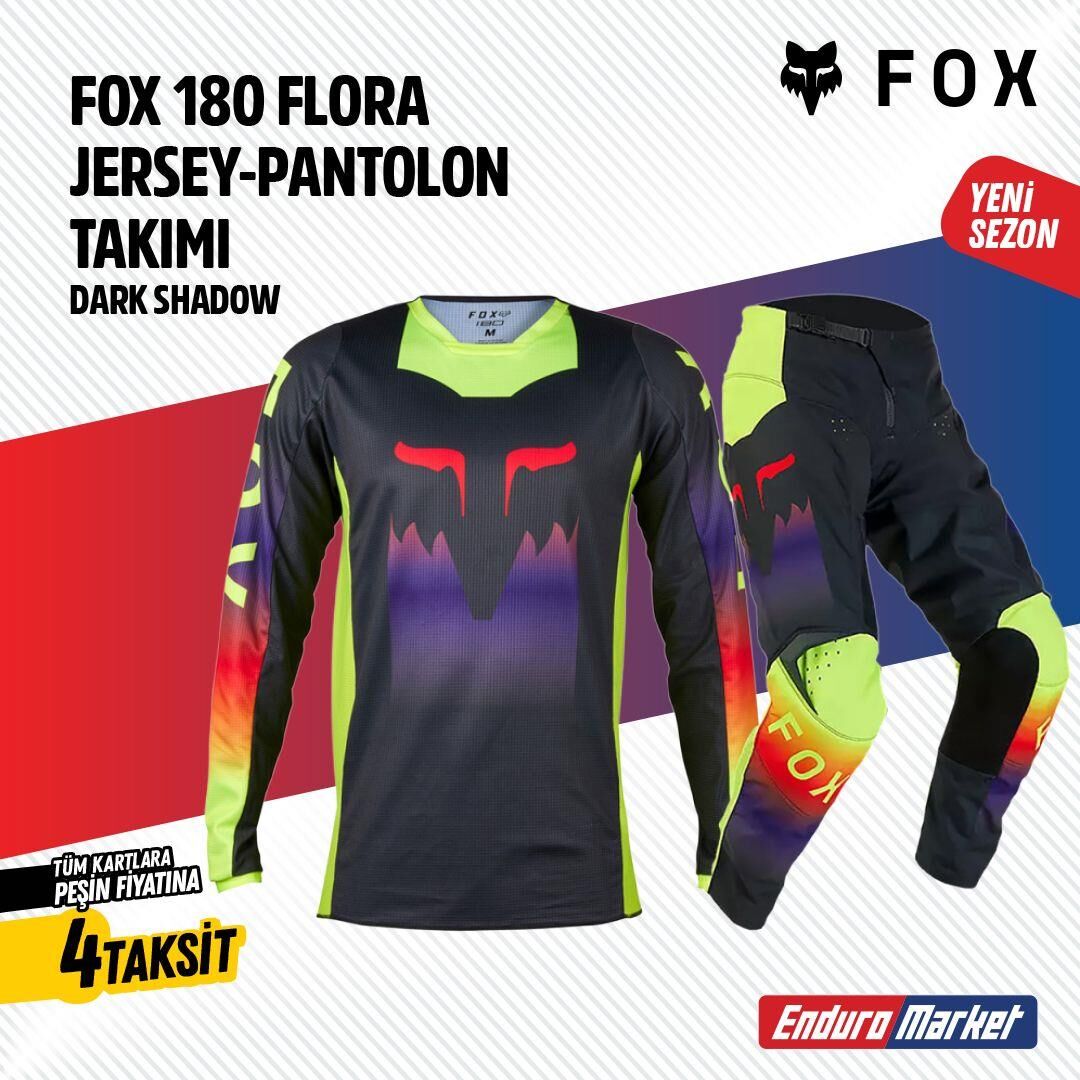 Fox Yeşil Siyah Jersey Pantolon Takımı
