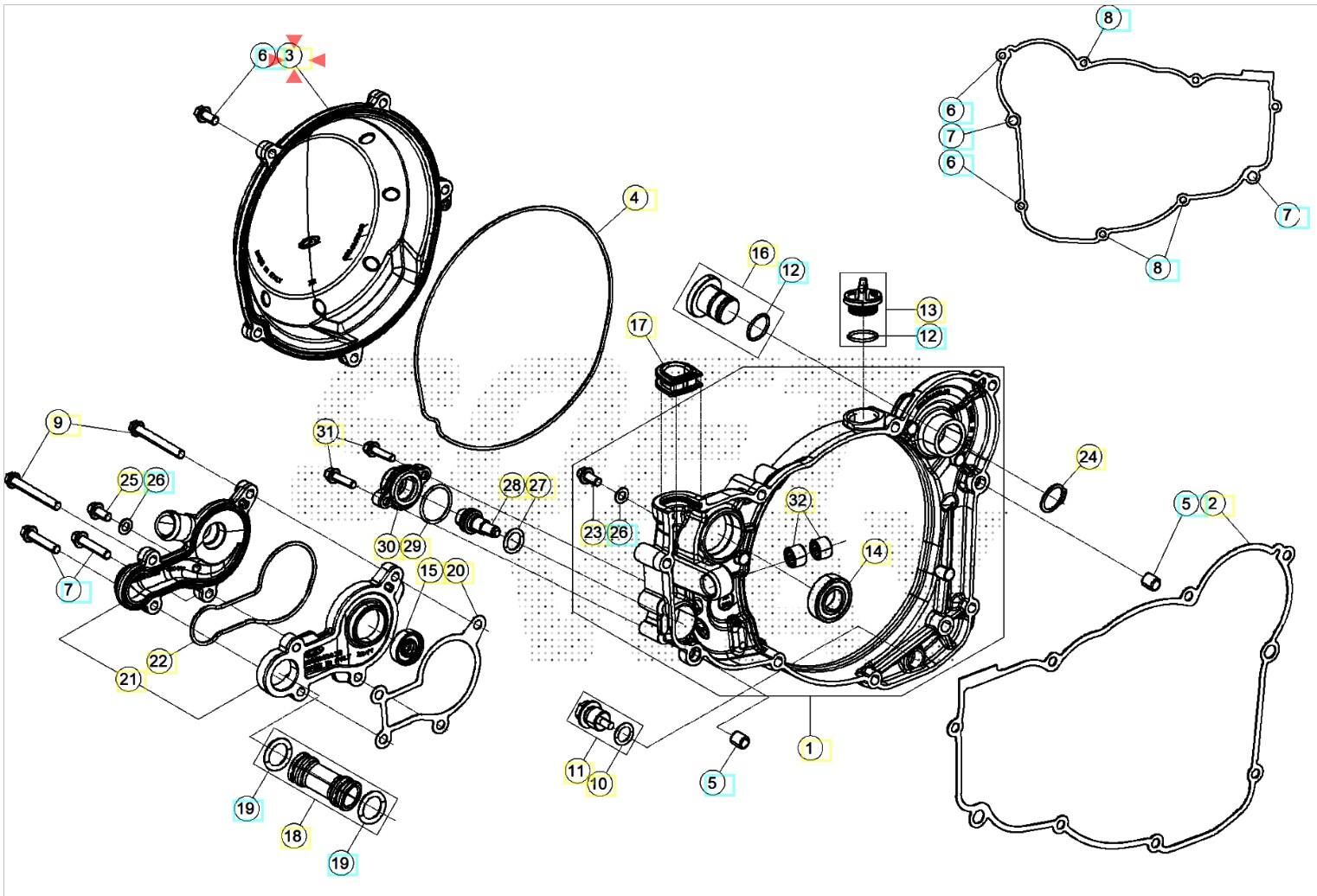 Clutch Cover Beta Orj Yp