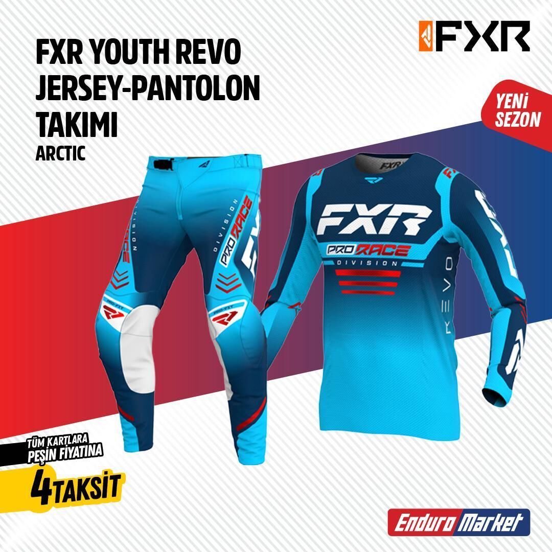 Fxr Mavi Turkuaz Jersey Pantlon Takımı