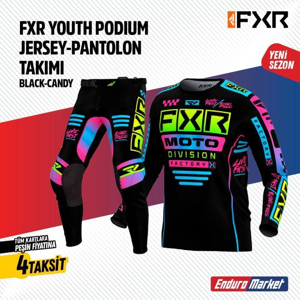 Fxr Raınbow Jersey Pantolon Takımı