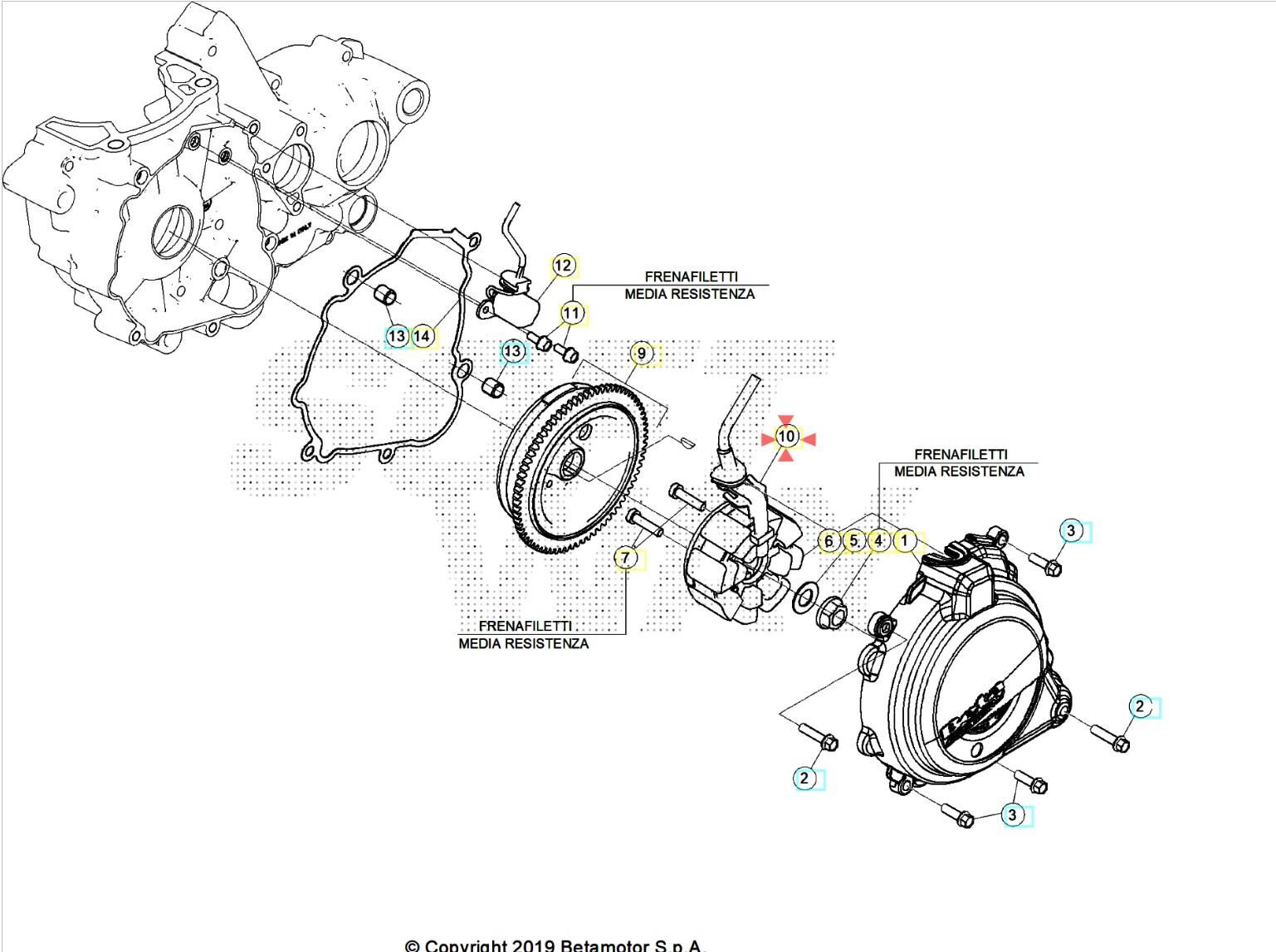 Cable Retaınıng Plate Beta Orj Yp B1-1