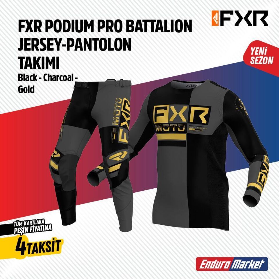 Fxr Siyah Gri Jersey Pantlon Takımı